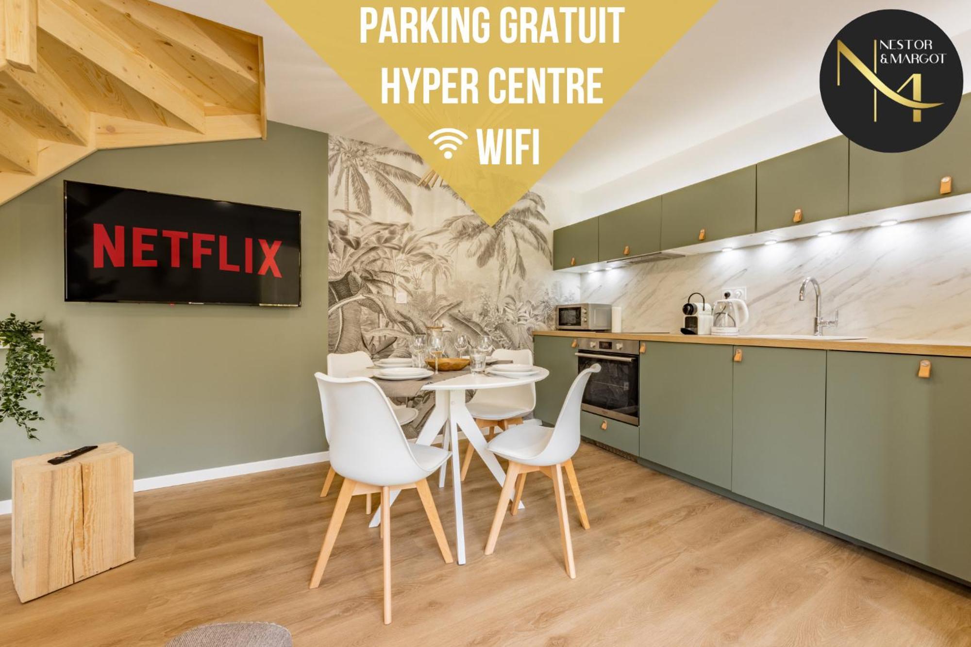 Le Green Duplex - Clim - Parking - Netflix - Nestor & Margot Auterive  Екстериор снимка